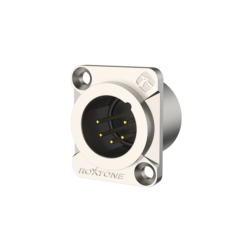 5 pole Heavy-Duty Waterproof XLR Sockets – IP66