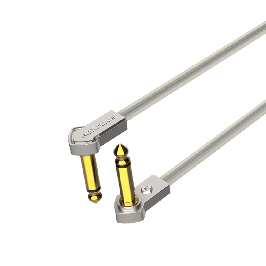 High end flat patch audio cable