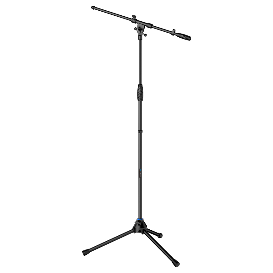 Microphone Stand, Single Boom, Tripod , 1-Point