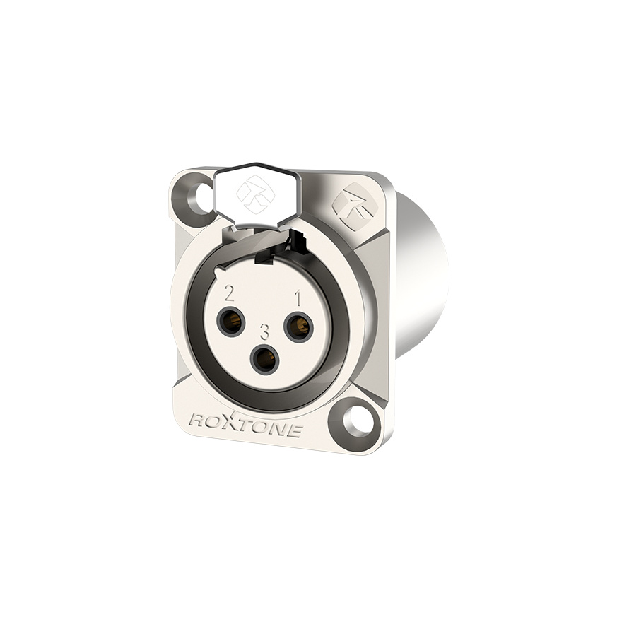 3 pole Heavy-Duty Waterproof XLR Sockets - IP66