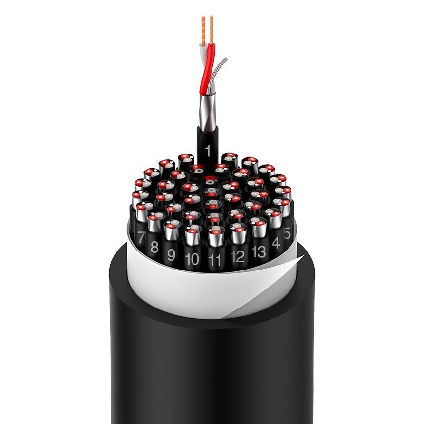 Multicore audio cable - 26AWG - n x 2 x 0.14 mm²