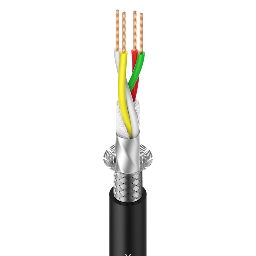 AES/EBU & DMX cable - 22AWG - 4 x 0.34mm²