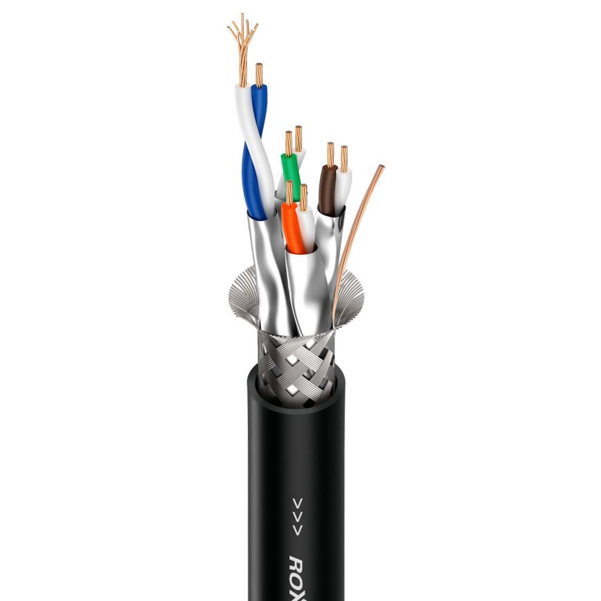 Flexible CAT6a data cable S/FTP