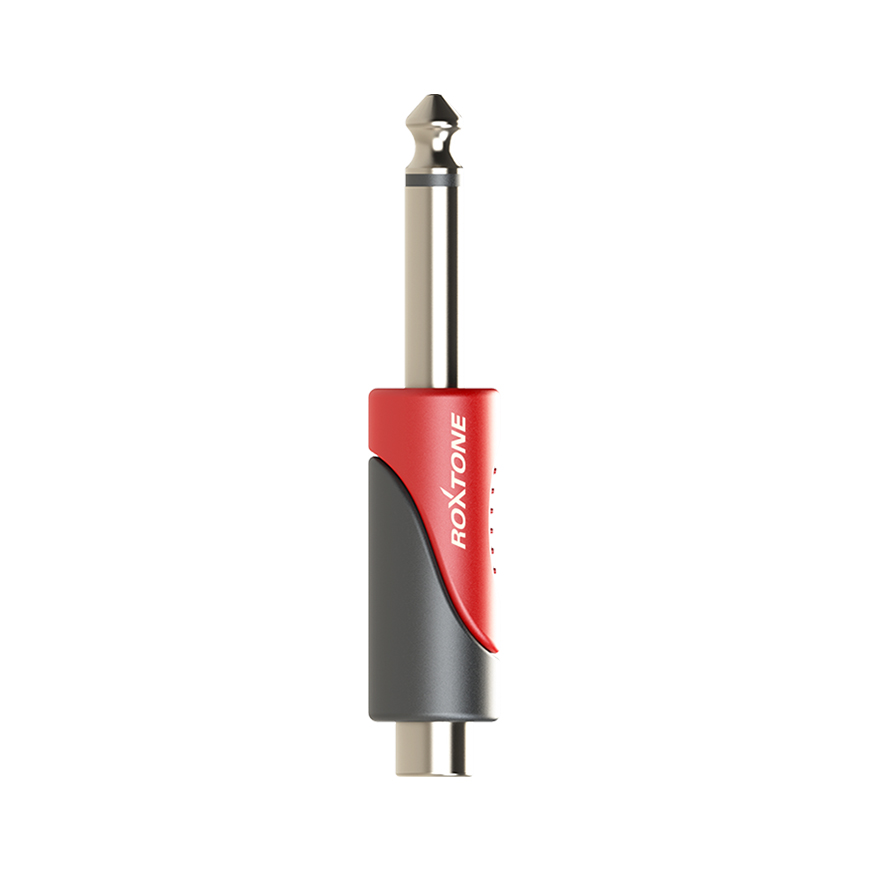 1 x 6.3mm jack mono male plug 1 x RCA female socket