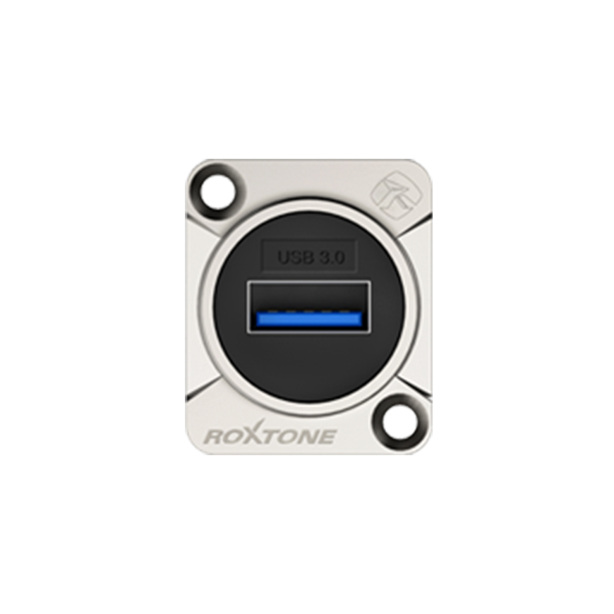 Feed through chassis USB3.0 (A-A) adapter