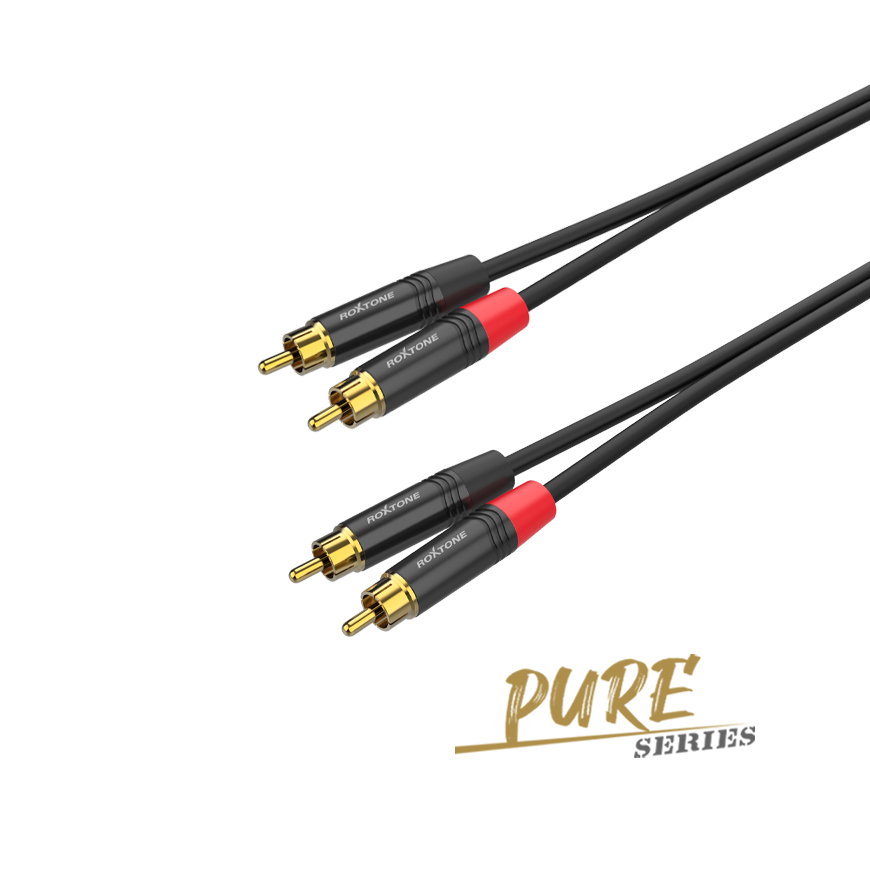 Premium audio connection cable
