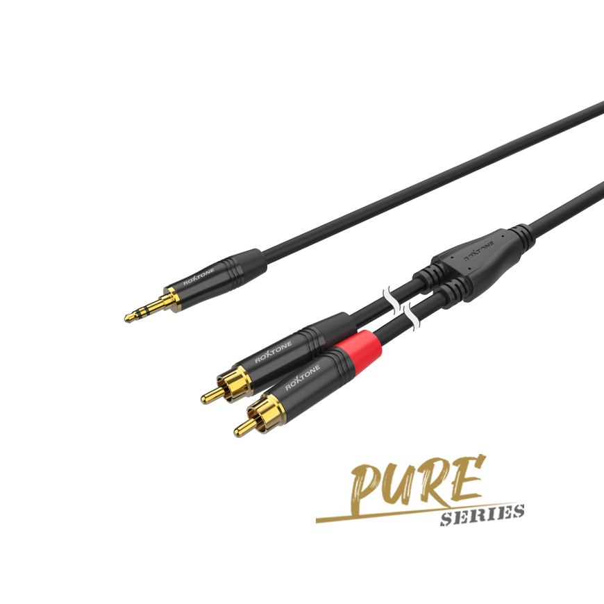 Premium audio connection cable