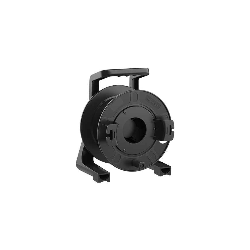 Professional unbreakable cable drum with winder - Ø 235 mm