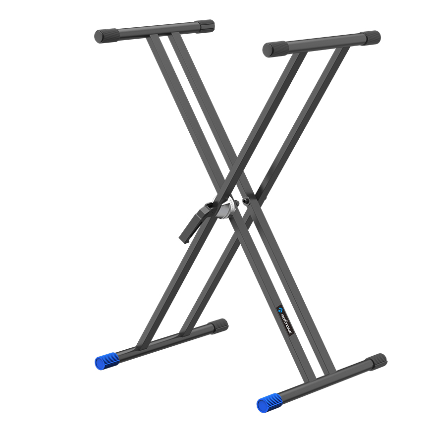 Keyboard Stand, Double Braced X Style