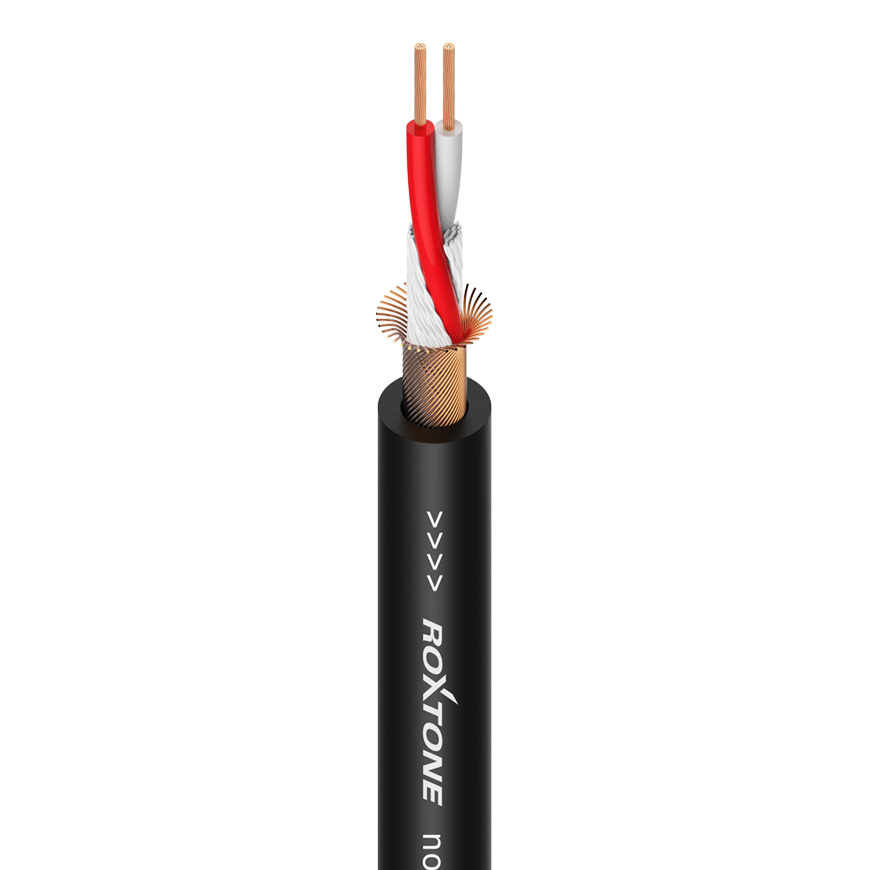 Balanced microphone cable - 22AWG - 2 x 0.30 mm²
